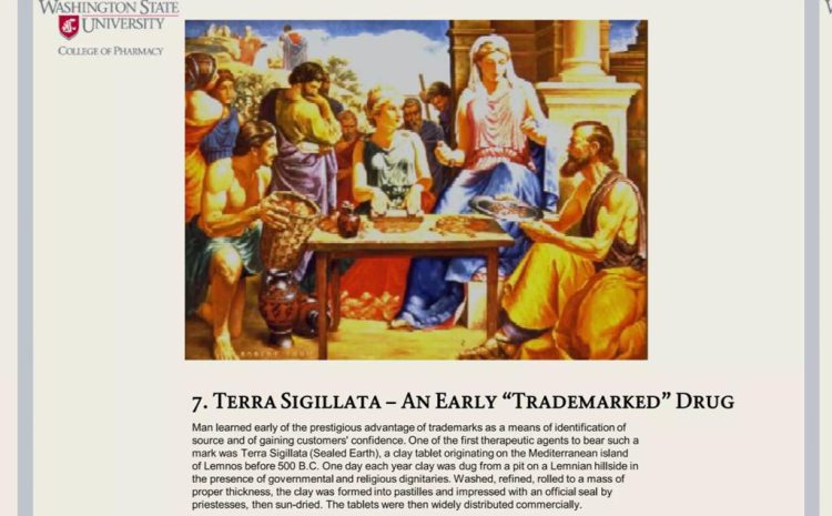  7. Terra Sigillata – Erken “ticari markalı” bir İlaç