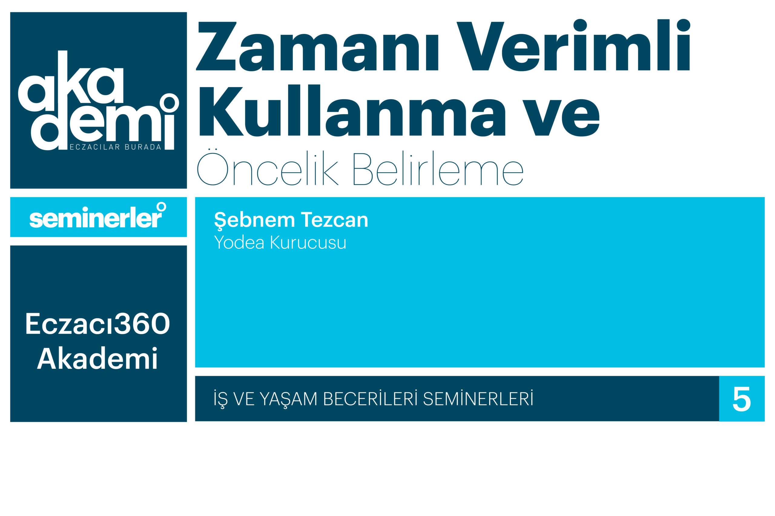 Zamanı Verimli Kullanma ve Öncelik Belirleme